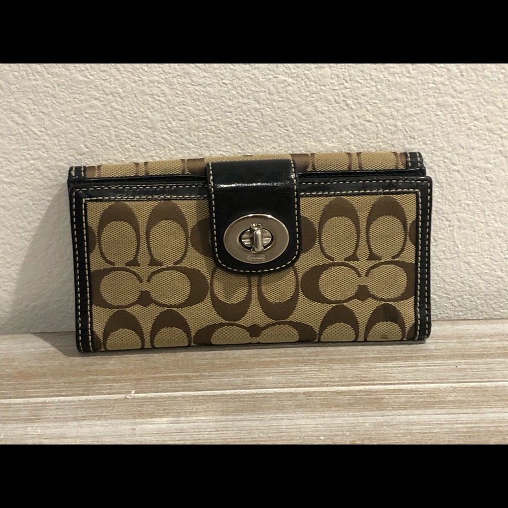 Coach Monogram wallet